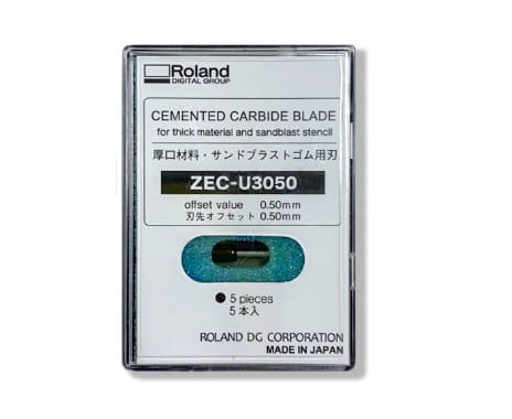 LEC2-330に取り付けるコートボール紙カット用刃物 ZEC-U3050 (オプション)