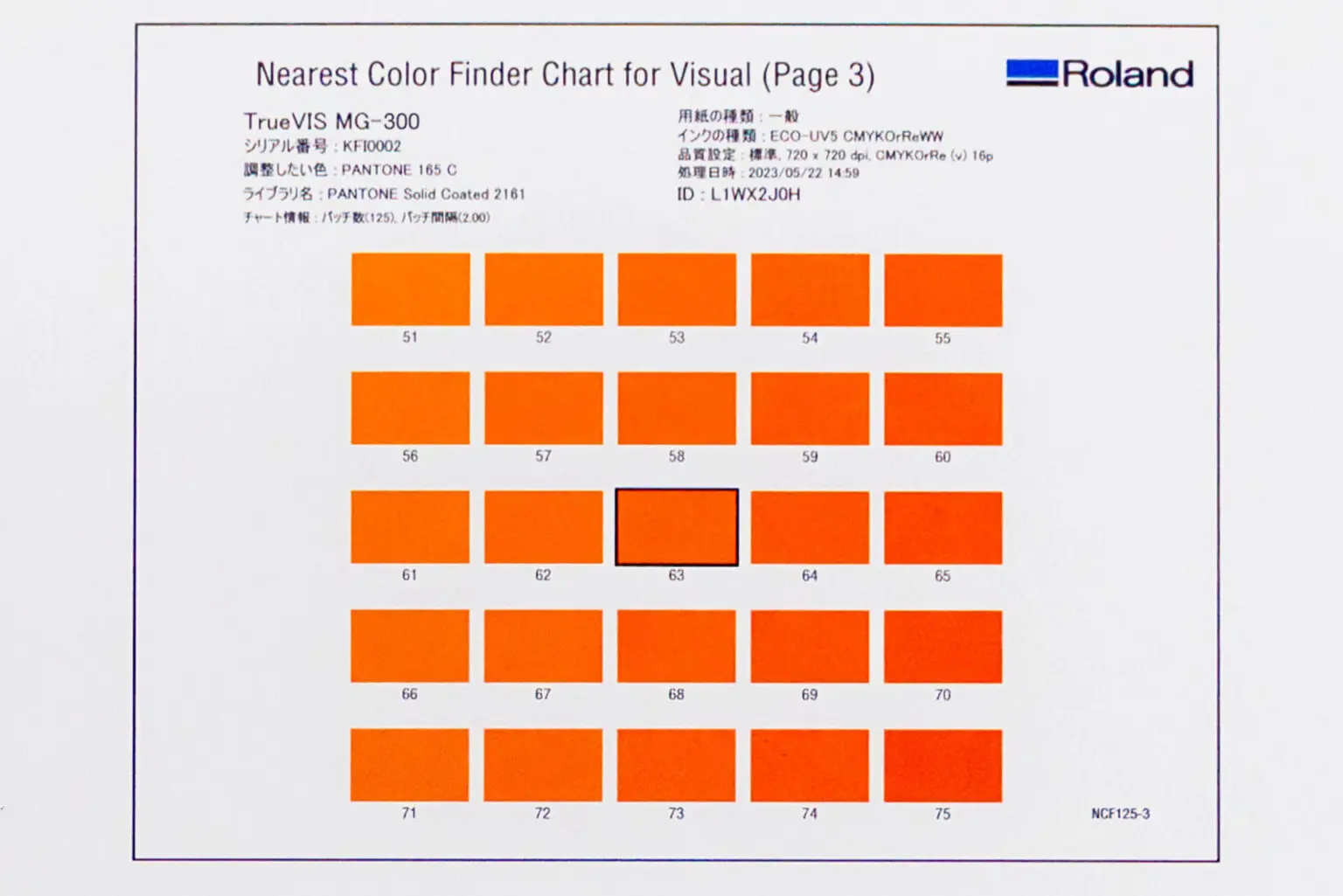 Pantone 指定のブランドカラーを手軽にマッチングする方法 - D