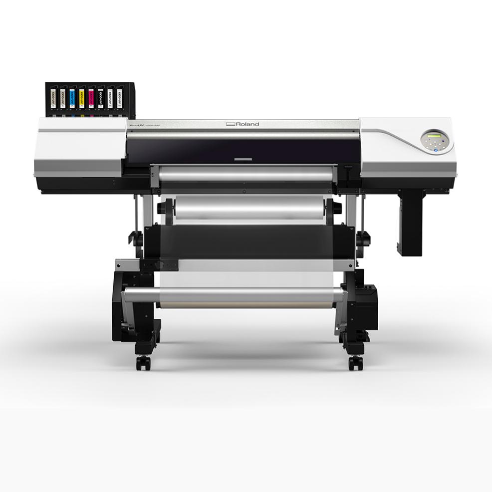 UV inkjet printer VersaUV LEC2-330 with EUV5 CMYKOrRd ink configuration