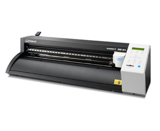 Compact cutting machine that can produce stickers and original T-shirts (GS2-24)