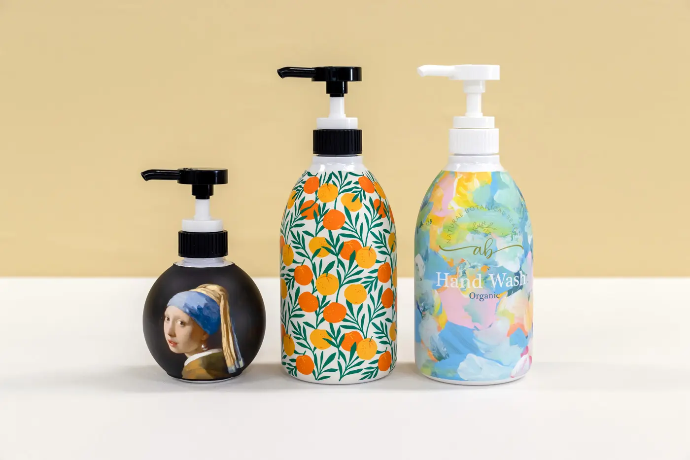 収縮性に優れたUVインクを使ったシュリンク包装のモックアップ製作 - D